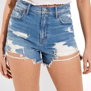 American Eagle Highest Rise 90's Boyfriend Shorts Sz 6